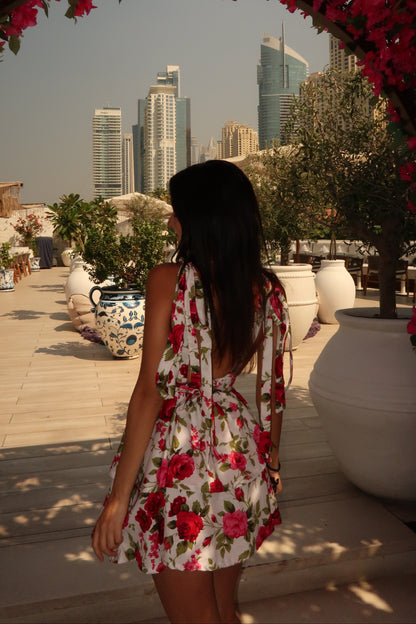 ELIA Dress in ROSE Print