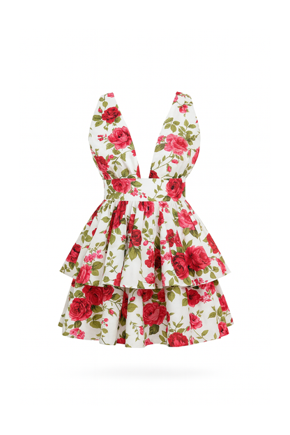 ELIA Dress in ROSE Print