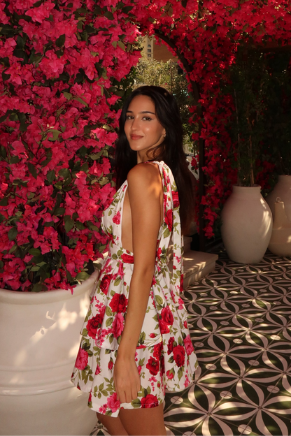 ELIA Dress in ROSE Print